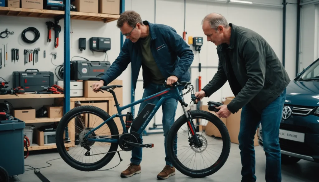 comment enlever la batterie d un velo electrique bosch