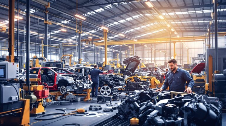 Innovations dans le recyclage automobile